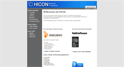 Desktop Screenshot of hicon.de